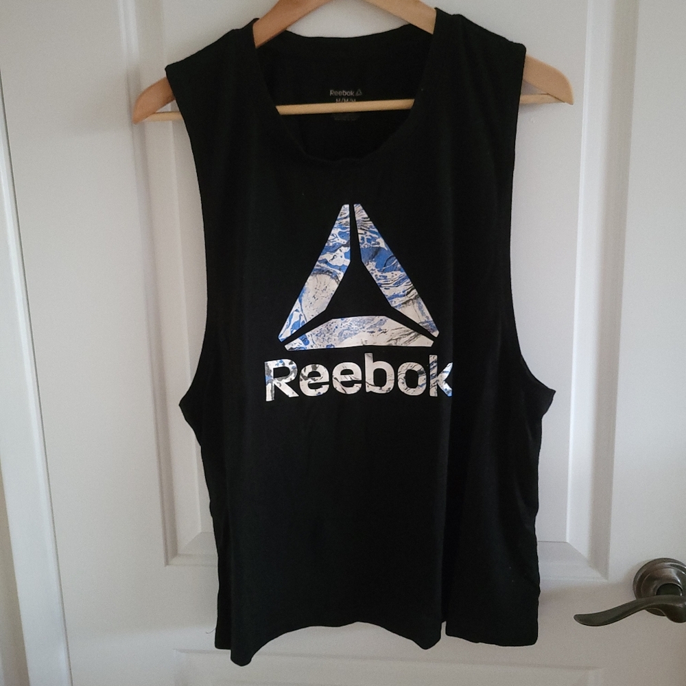 Reebok Muscle Tank Tee Black Size Medium